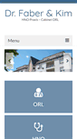 Mobile Screenshot of drfaber.lu